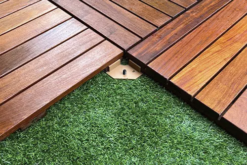 Deck Tile Connector – Brown