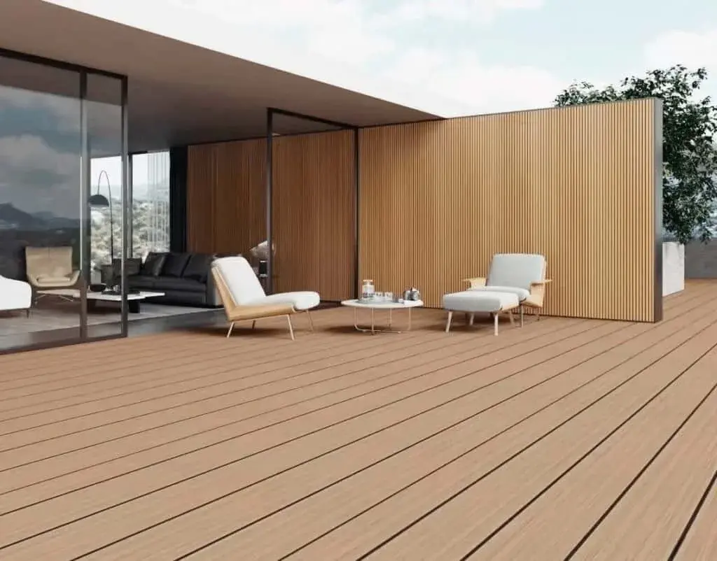 hardwood decking